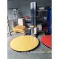 pallet stretch wrapping machine with cutting function